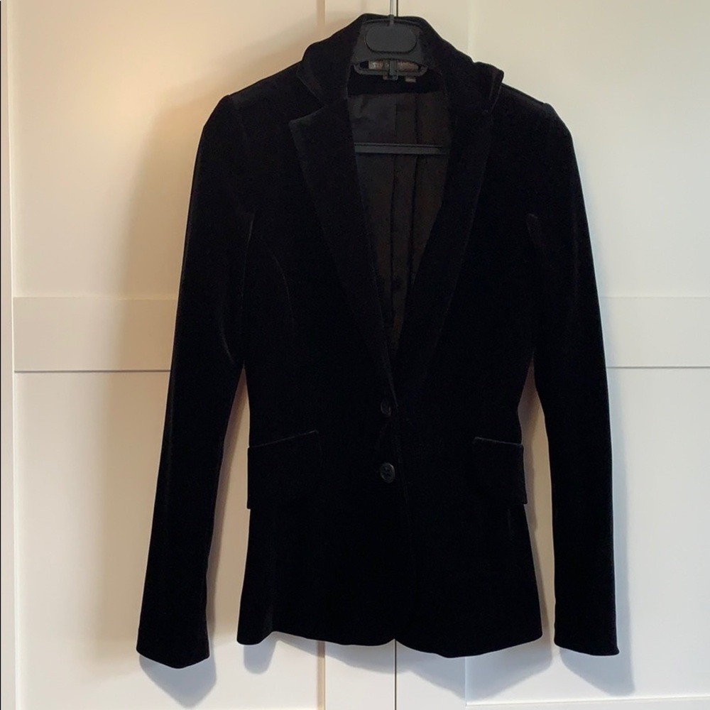 Black velvet jacket Xsmall Tristan & Iseut